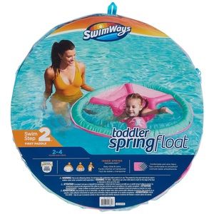 New SwimWays Toddler Spring Float for Swimming Pool - Pink